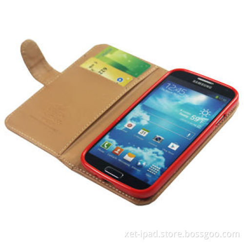 Mobile Phone Case for Samsung S4 9500 with Wallet Design, OEM Orders Accepted